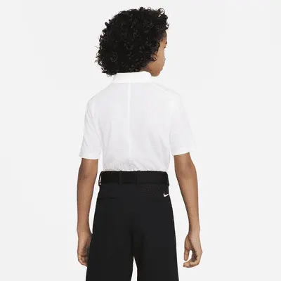 Поло Nike Dri-FIT Victory, белый/черный — фото 2