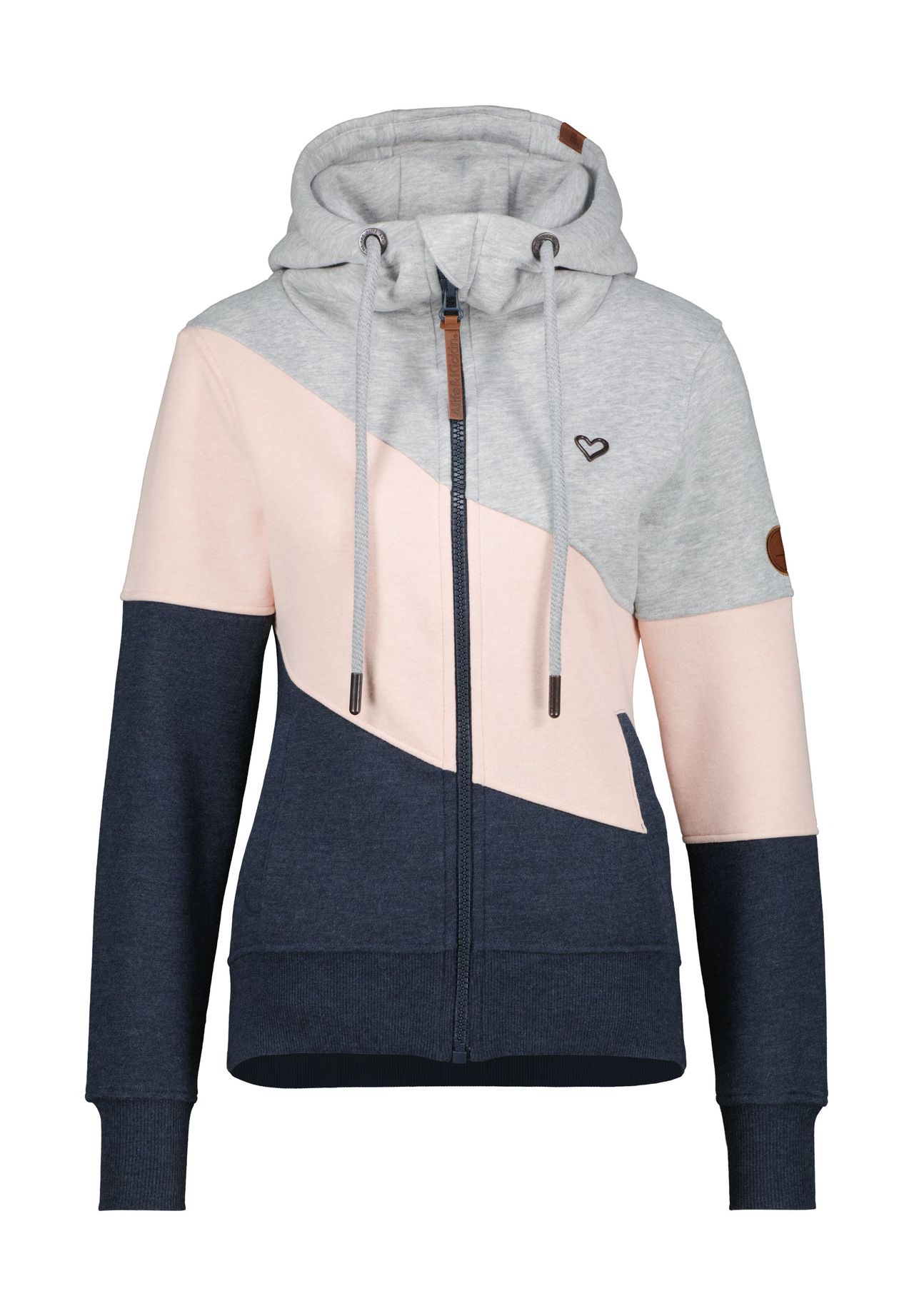 

Steffi AK Толстовка ALIFE AND KICKIN, цвет Marine Melange