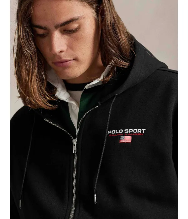 Толстовка Relaxed fit Polo Ralph Lauren, черный — фото 4