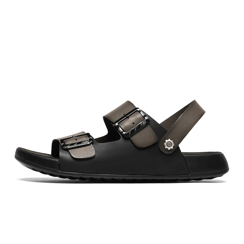 

Пляжные сандалии мужские LAORENTOU, Black Brown