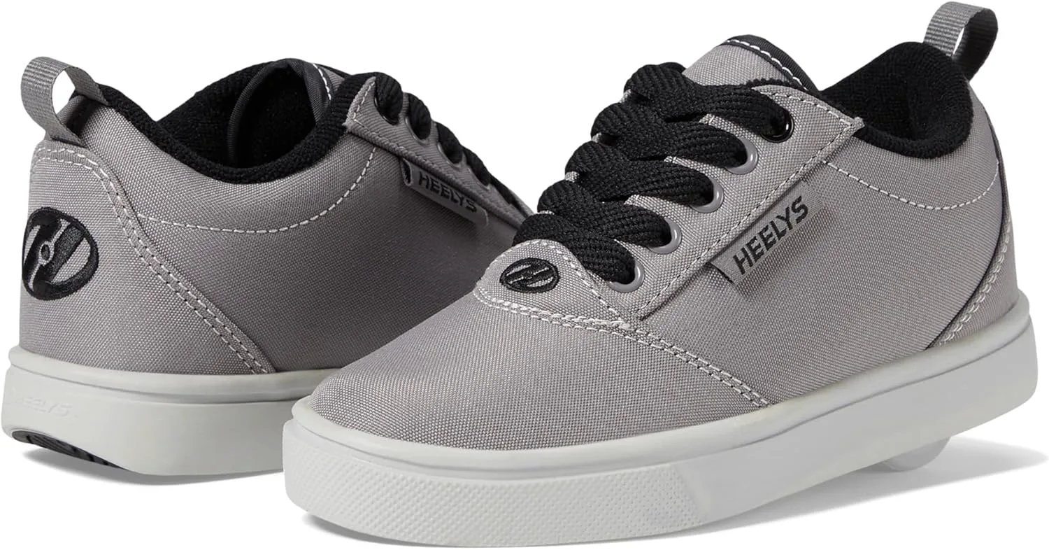 

Кроссовки Heelys для девочек с колесиками, серый/белый/черный