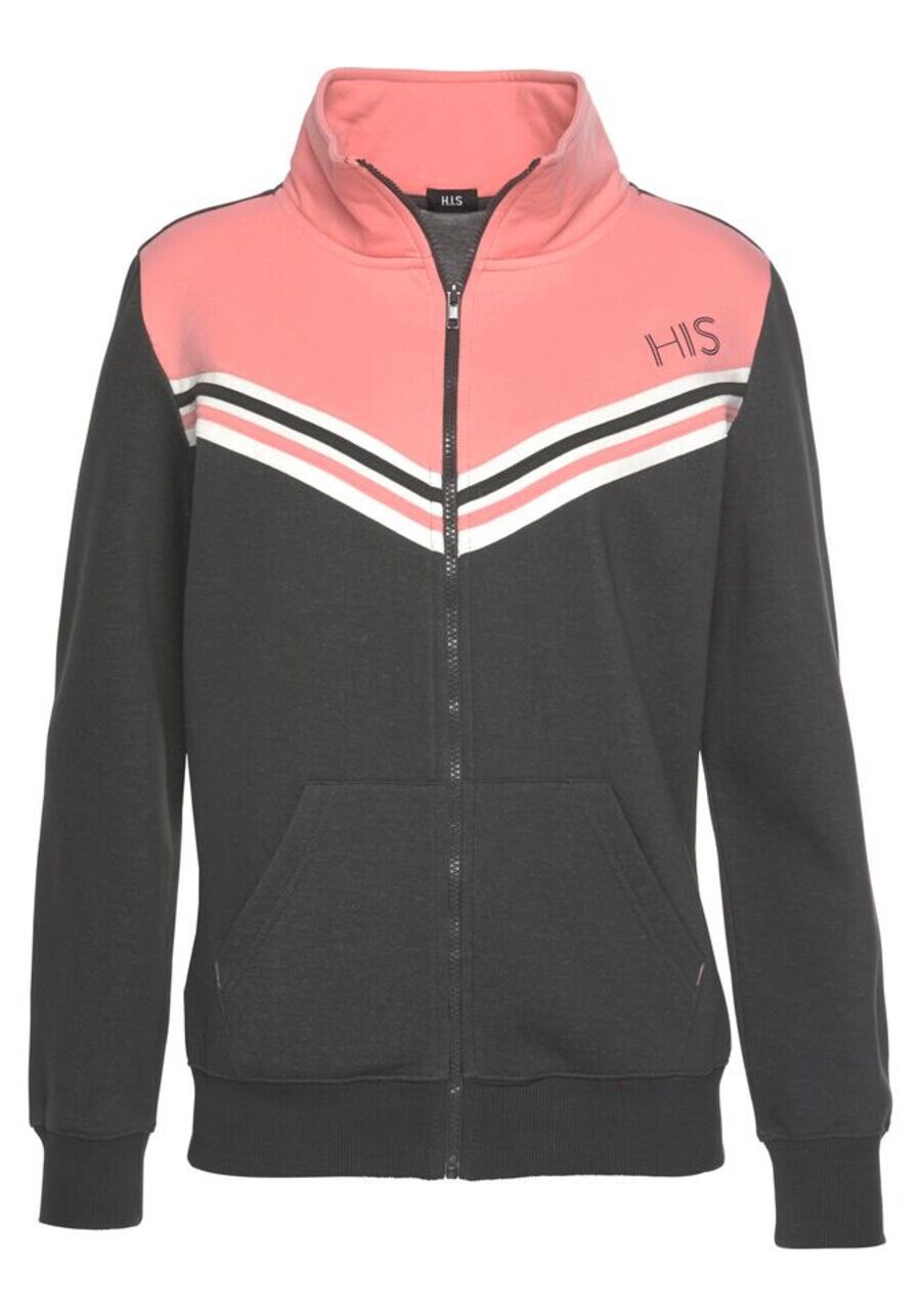 

Худи на молнии H.I.S, цвет Basalt Grey