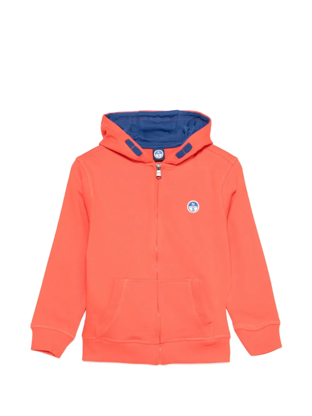 Толстовка на молнии North Sails Kids, оранжевый