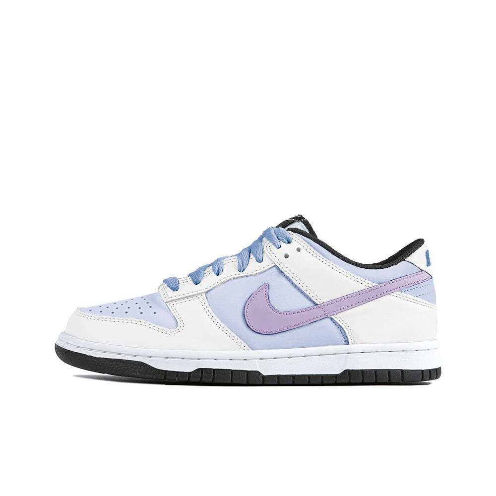 

Кроссовки Nike Dunk Skateboarding Shoes Women's Low-top White, светло-фиолетовый