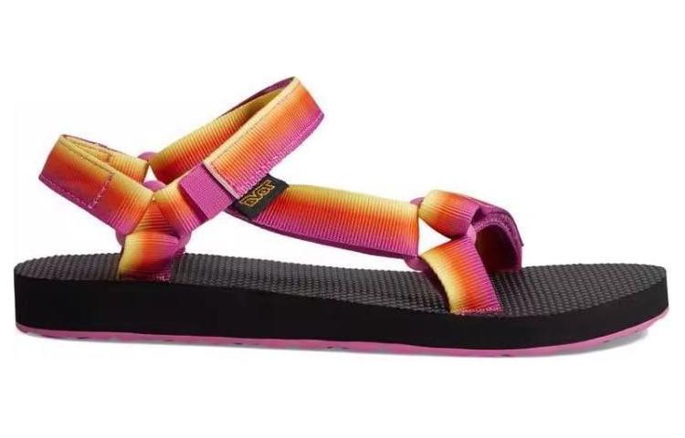 Teva Оригинальные универсальные оригинальные универсальные градуированные амортизирующие, износостойкие детские сандалии rose purple kids — фото 4