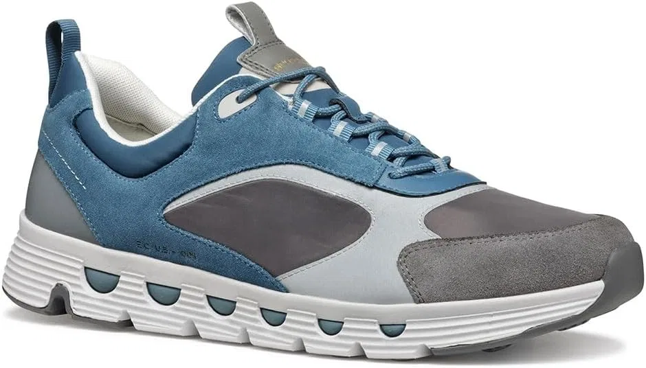 Geox Herren - Кроссовки SPHERICA ECUB цвета Grau Rauleder, Gray
