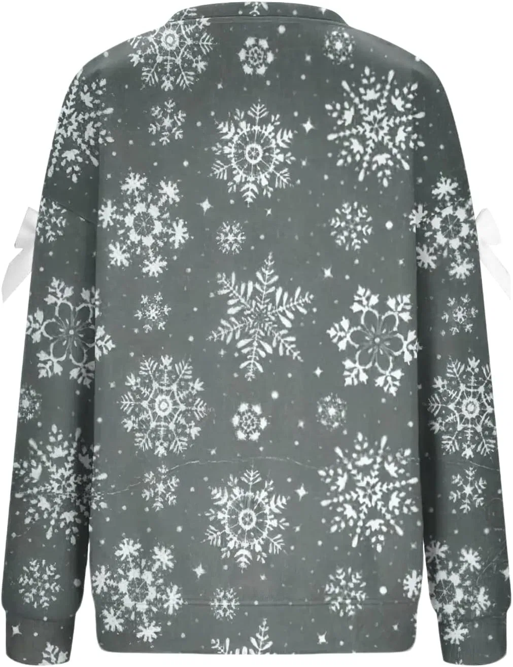 Свитшот женский с принтом Санта, Generic, 4-dark Gray — фото 4