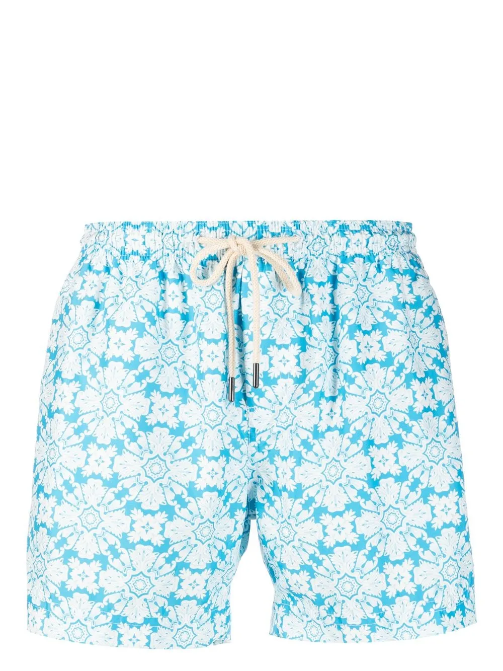 

Плавки-шорты с геометричным принтом PENINSULA SWIMWEAR, синий