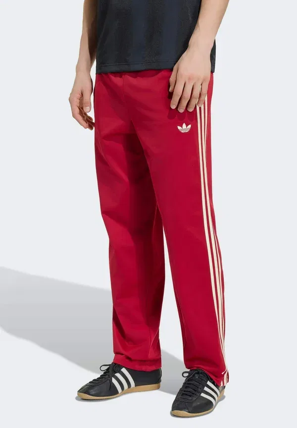 Спортивные штаны Firebird tp tracksuit bottoms Adidas Originals, командно-красный/теплый ванильный