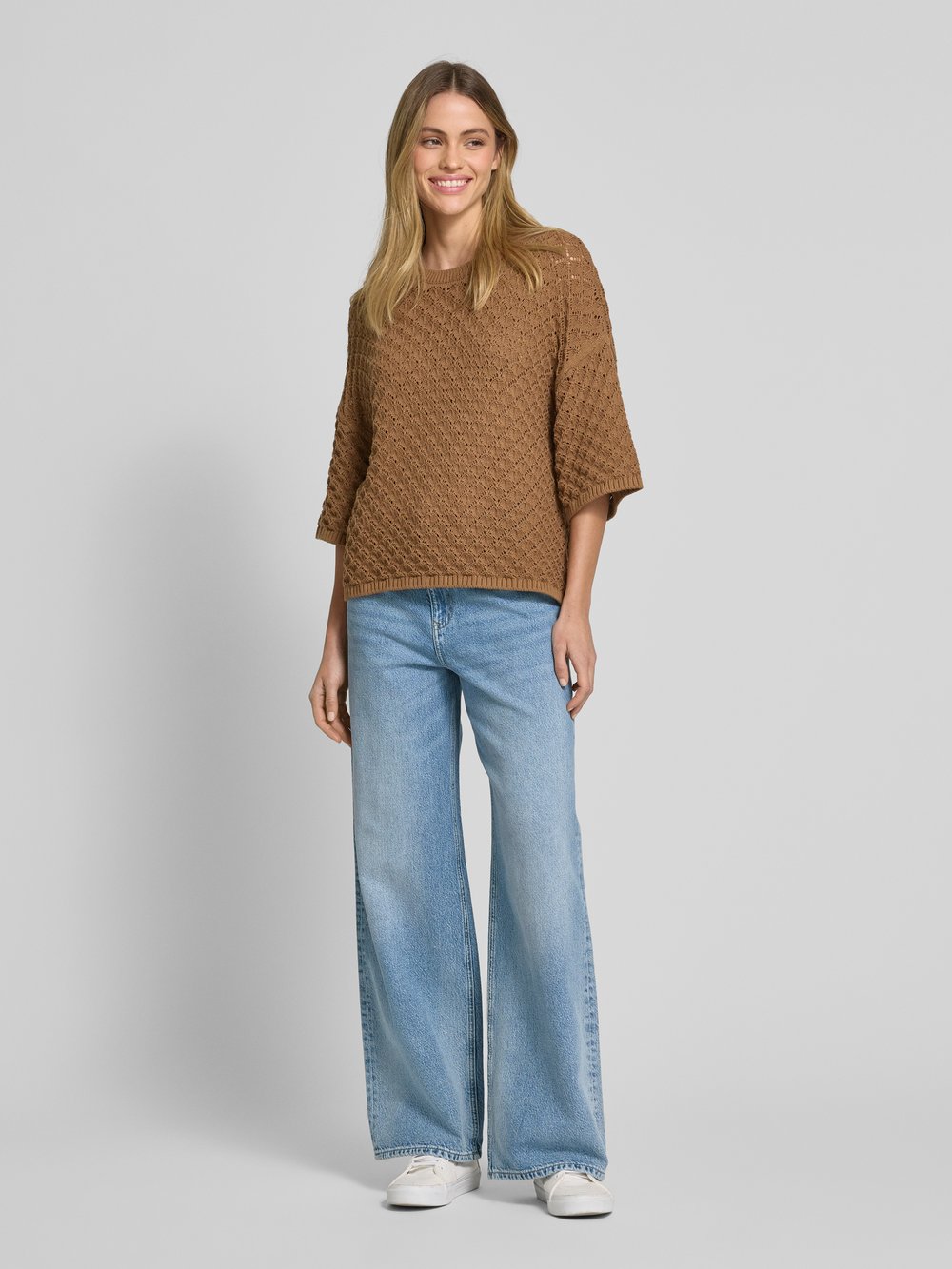 

Широкие джинсы из чистого хлопка Jake*s Casual