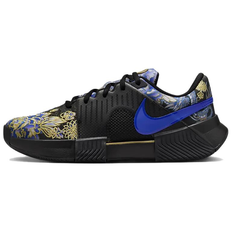 

Nike Challenger Теннисные кроссовки для женщин, Black/Bright Crimson/Metallic Gold/Racing Blue