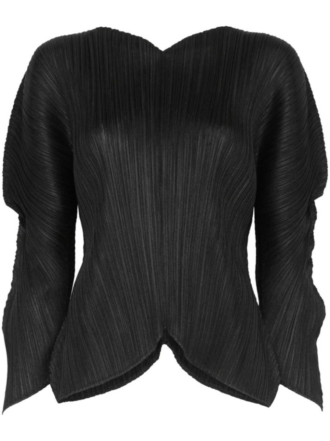 

Pleats Please Issey Miyake топ Wormhole, черный