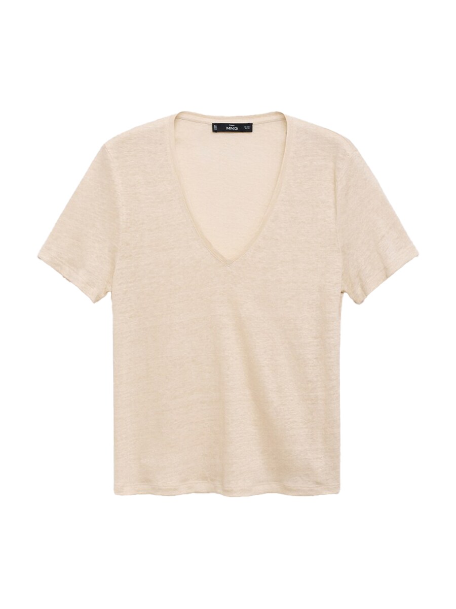 

Футболка MANGO LINITO, Ecru