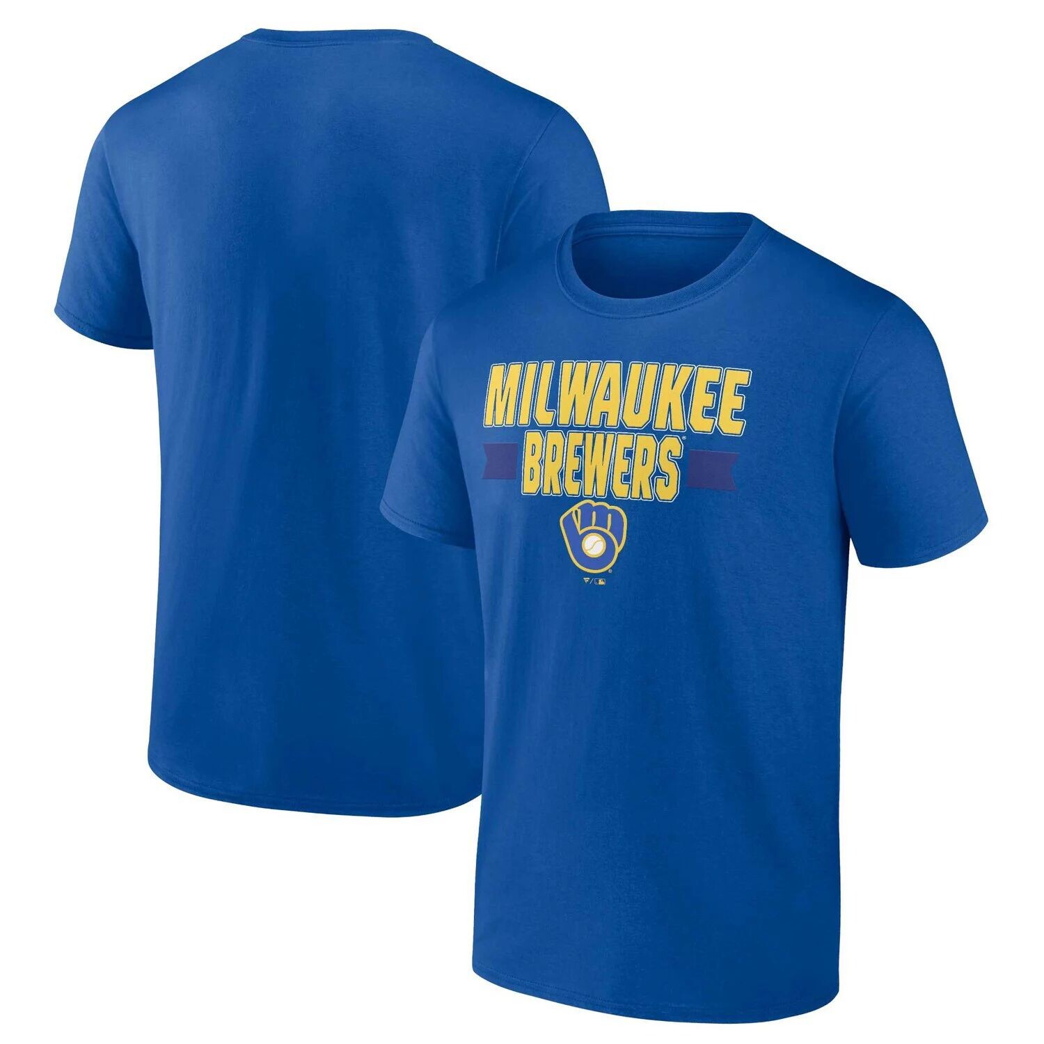 

Мужская футболка Fanatics с логотипом Royal Milwaukee Brewers Close Victory