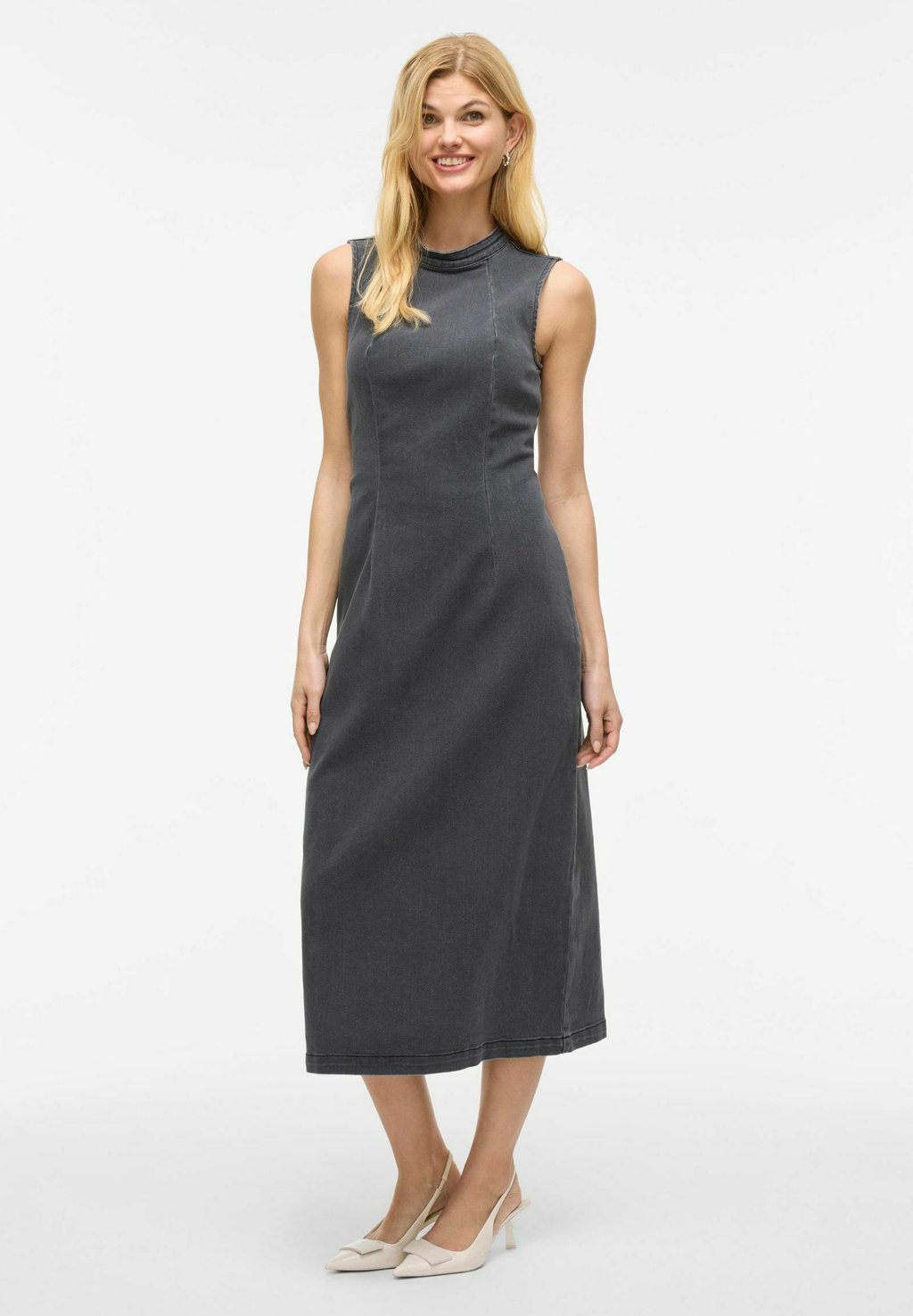 

Джинсовое платье VINONA MIDI VILA, цвет Medium Grey Denim