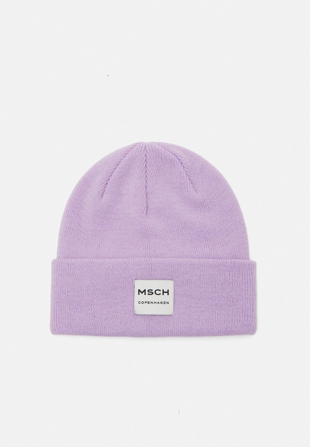 

Шапка MOJO LOGO BEANIE MSCH Copenhagen, сиреневый