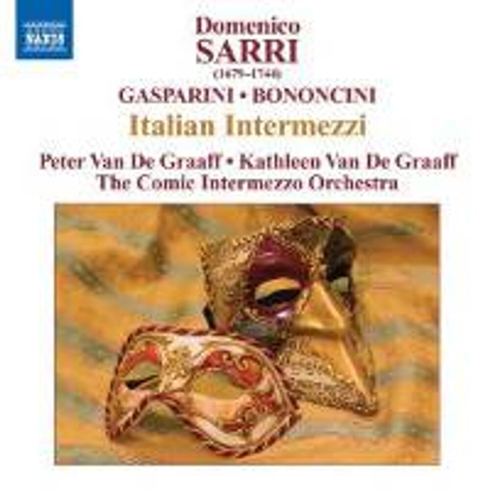 

Диск CD Sarri / Gasparini / Bononcini: Italian Intermezzi - Domenico Sarri, Francesco Gasparini, Giovanni Battista Bononcini, Kathleen Van de Graaff, Peter Van de Graaff, Comic Intermezzo Orchestra