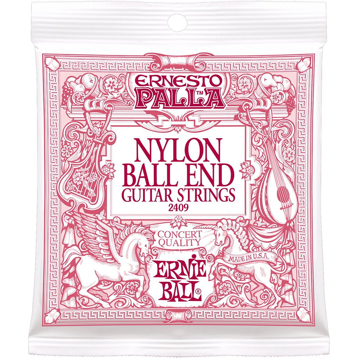 

Ernie Ball 2409 Ernesto Palla Нейлоновые струны с шаровым наконечником для классической акустической гитары