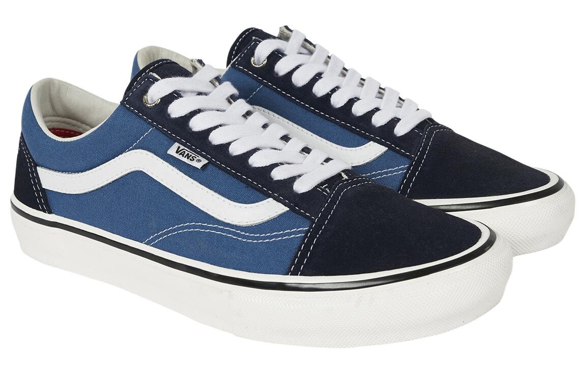 Vans Skate Old Skool Palace Navy White — фото 3