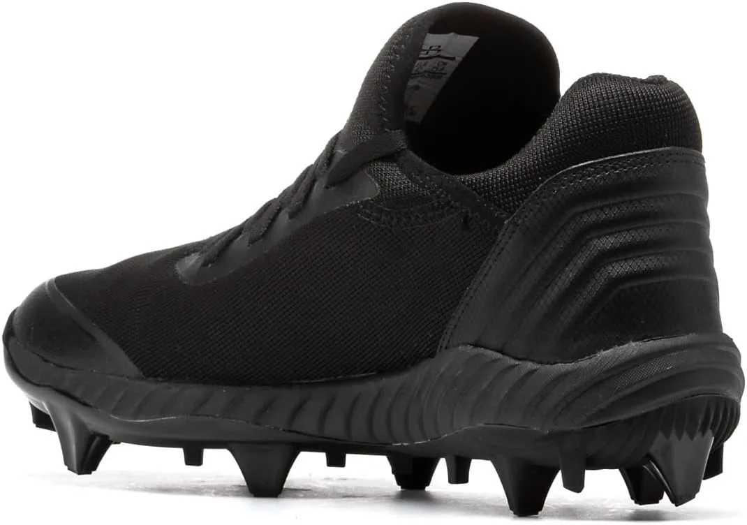 Мужские бутсы Boombah Raptor с формованными шипами - несколько вариантов цвета - разные размеры, черный — фото 3