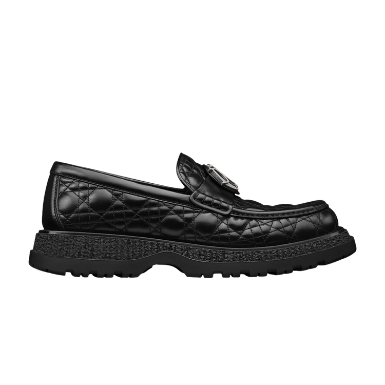 

Кроссовки Dior Buffalo Loafer 'Cannage Leather - Black', черный