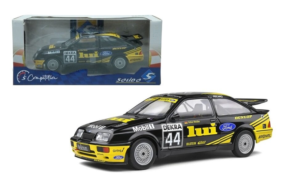 

Модель автомобиля SOLIDO Масштаб 1:18 FORD SIERRA RS 500 24H НУРБУРГРИНГ 1989 г.