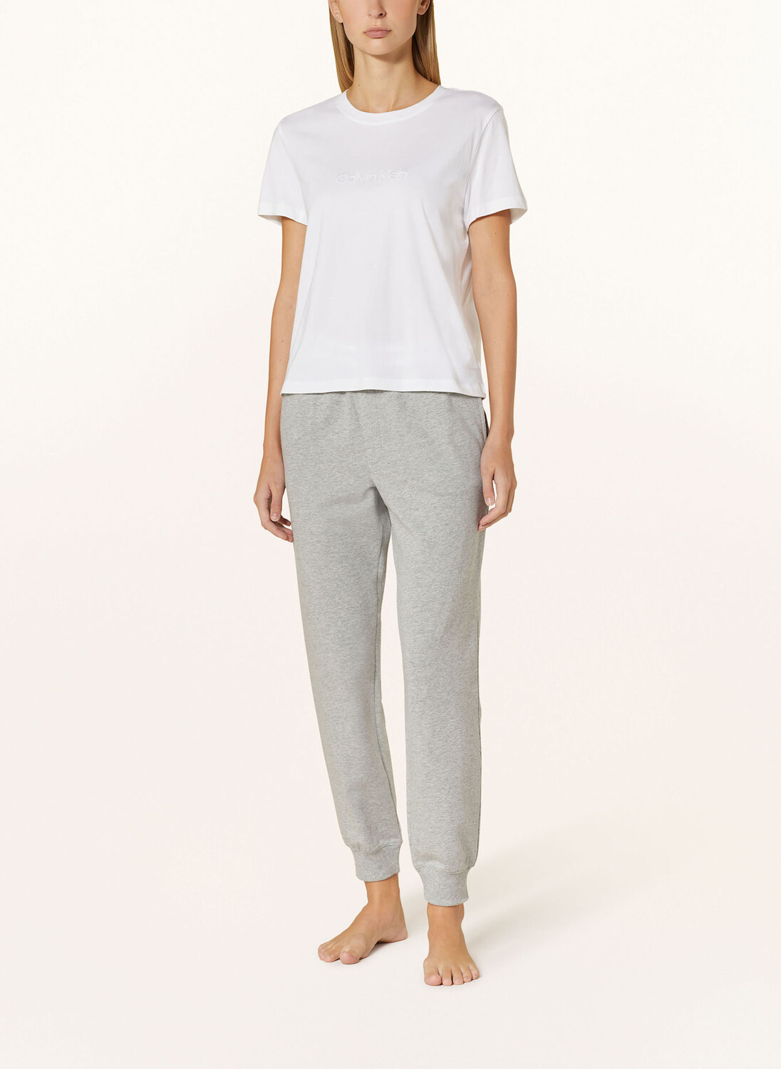 Рубашка для сна pure cotton Calvin Klein, белый — фото 2