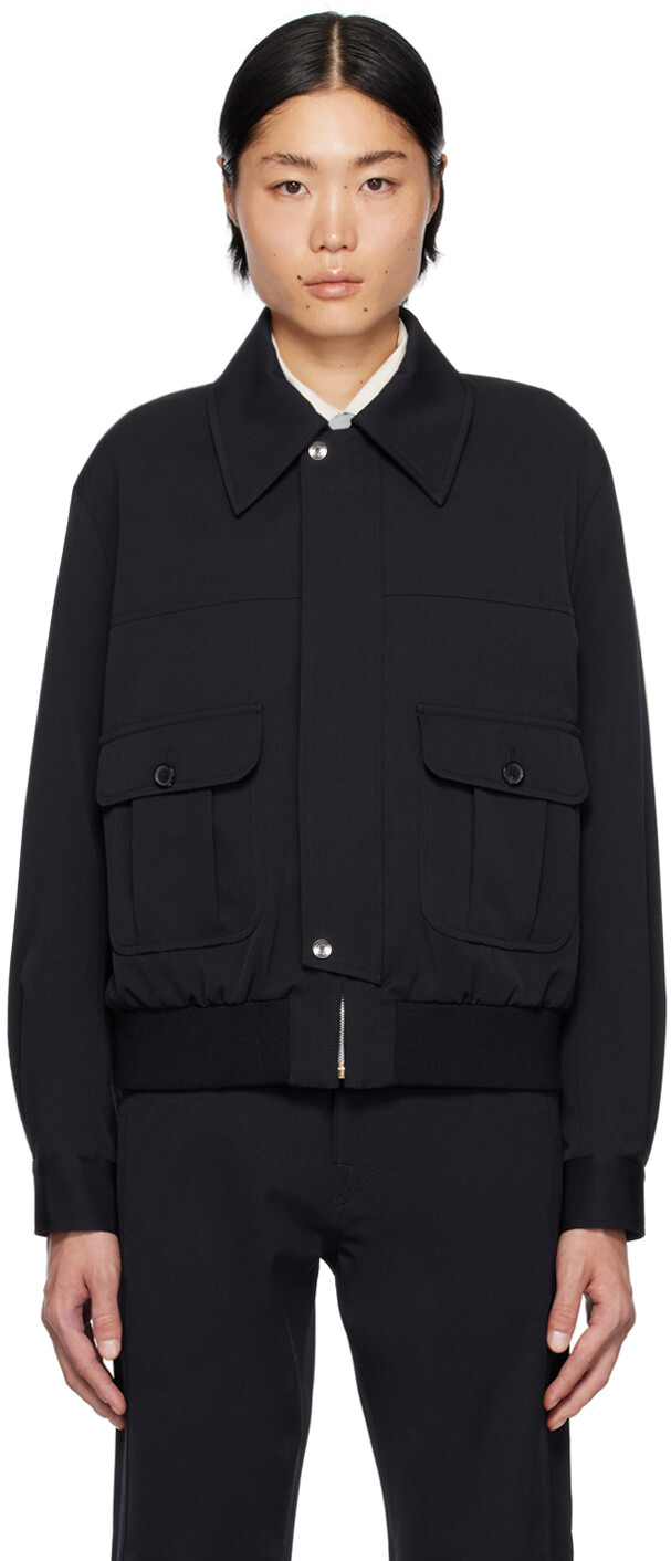 

Темно-синяя куртка на молнии Paul Smith, цвет Blues