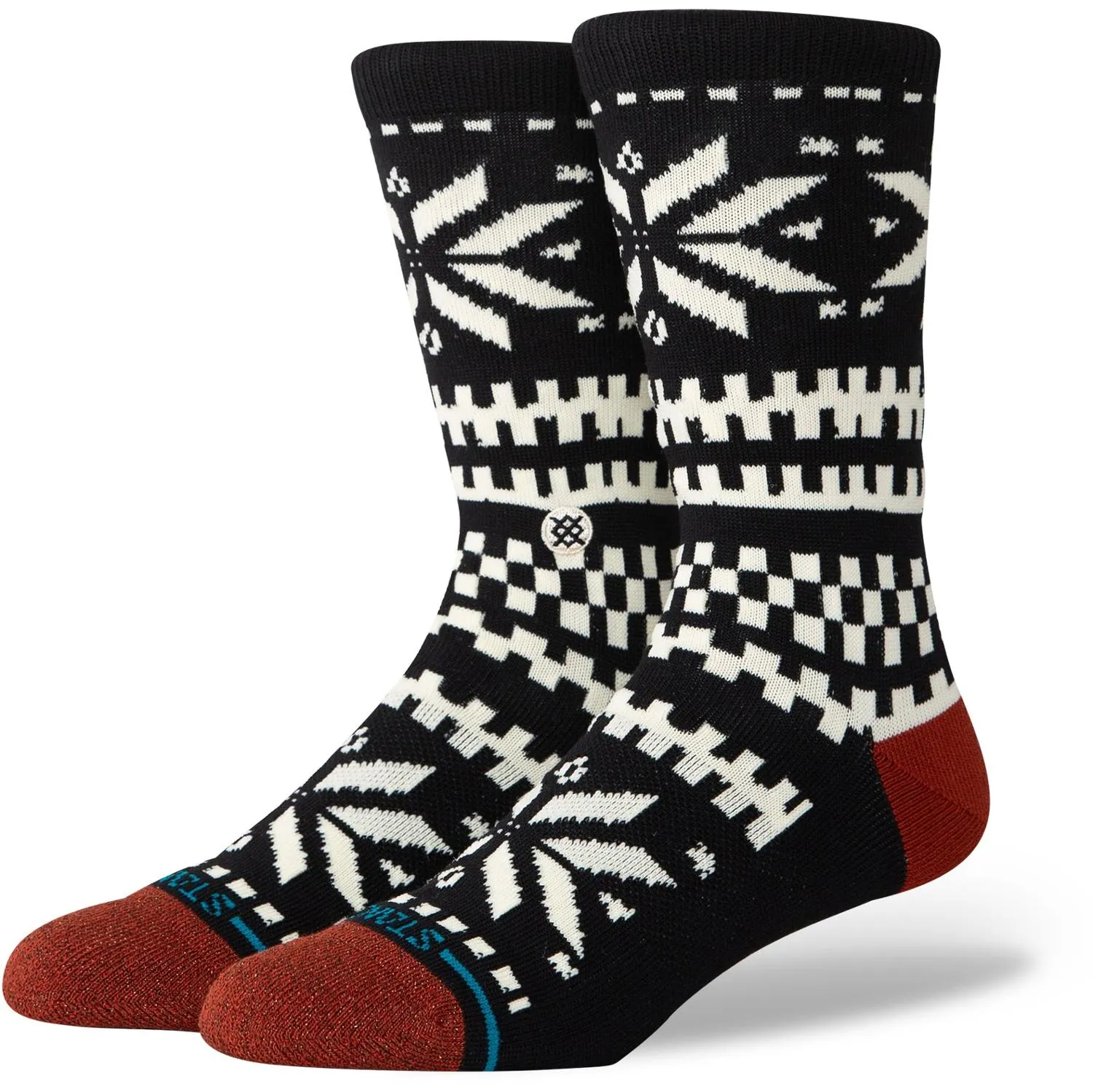

Женские носки с рисунком Stance, Black
