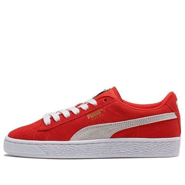 

Кроссовки suede 'high risk red' Puma, красный