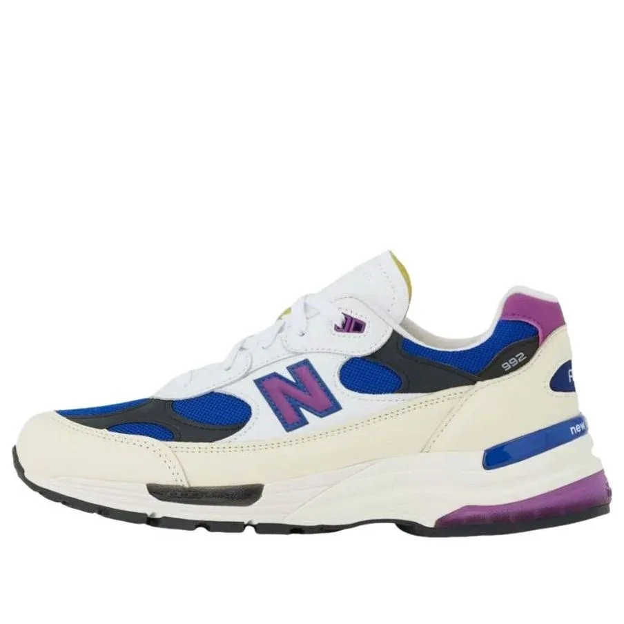 Кроссовки New Balance 992 Made in USA 'White Royal Blue'