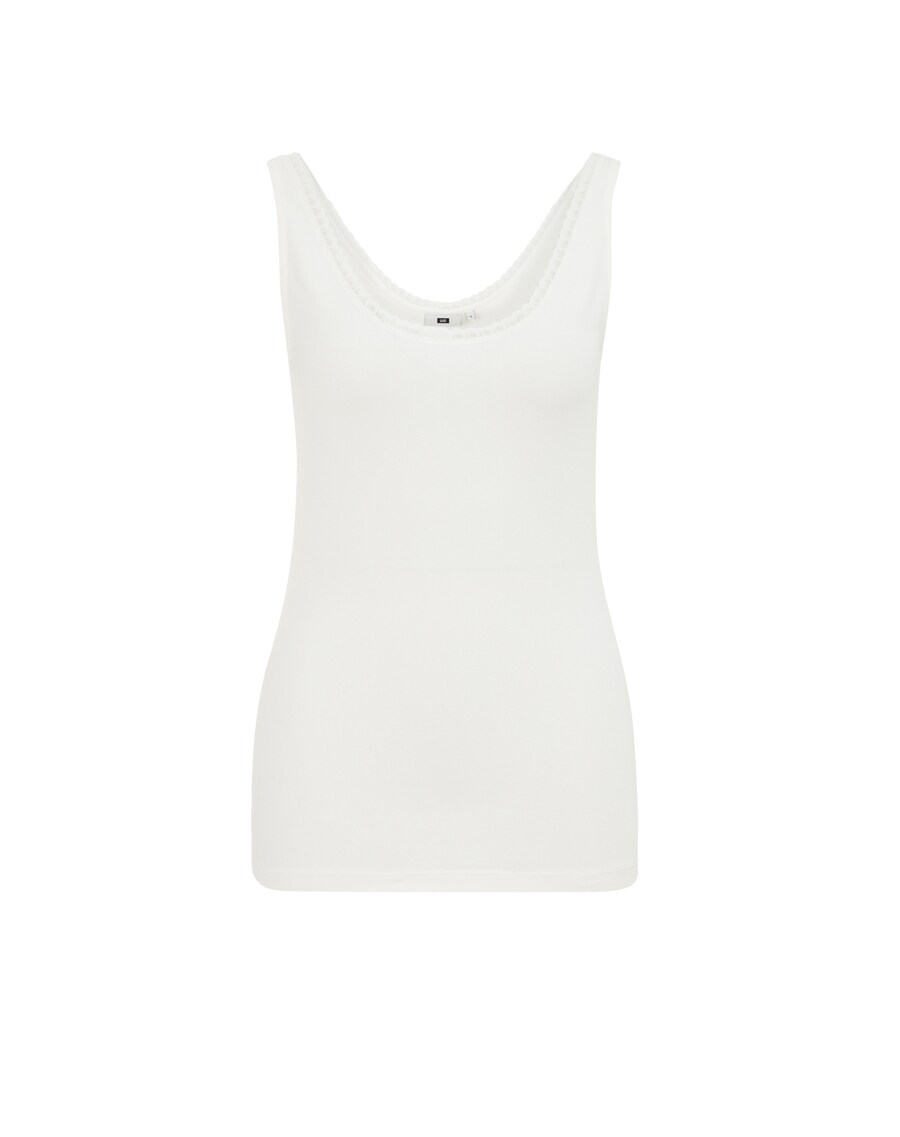 

Кружевной топ WE Fashion Top, белый