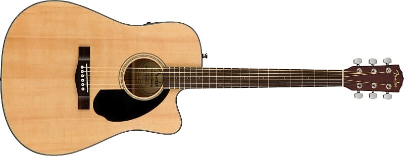 

Акустическая гитара Fender CD-60SCE Dreadnought Acoustic-Electric Natural