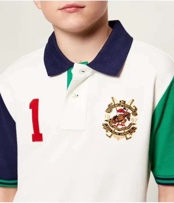 Полюс regular fit Polo Ralph Lauren, белый — фото 4