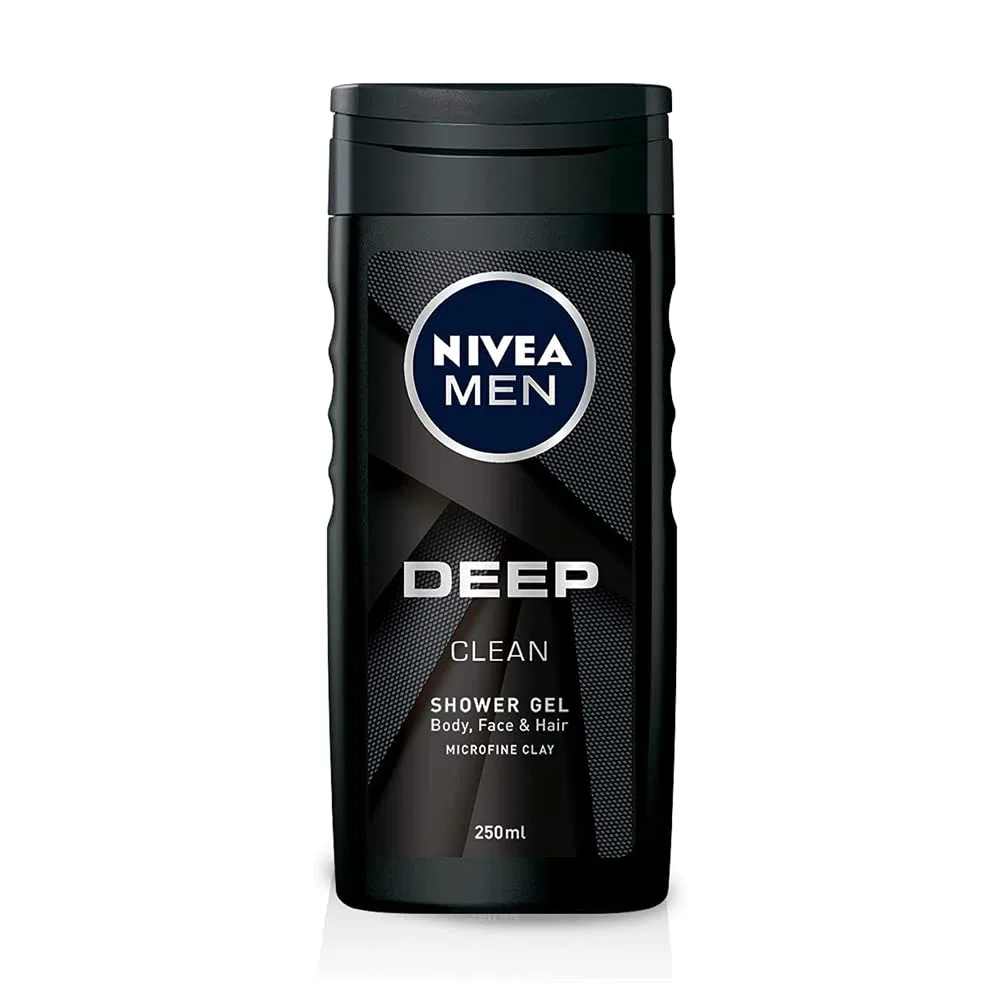 Мужской гель для душа Nivea Men Deep Clean, 250 мл, 6 шт. Nivea