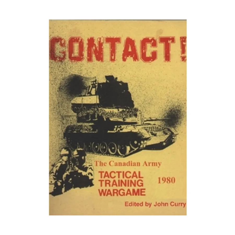 

Контакт! - Канадская армия, Военная игра по тактической подготовке, 1980 г. (2-е издание), Classic Wargaming & Historical Miniature Rules (Wargaming.Co)