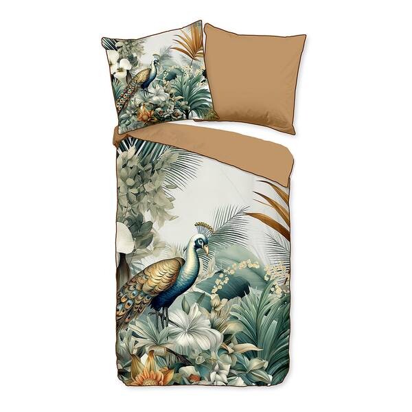 

Комплект постельного белья Descanso Dana, 155x2x220 см, золотой