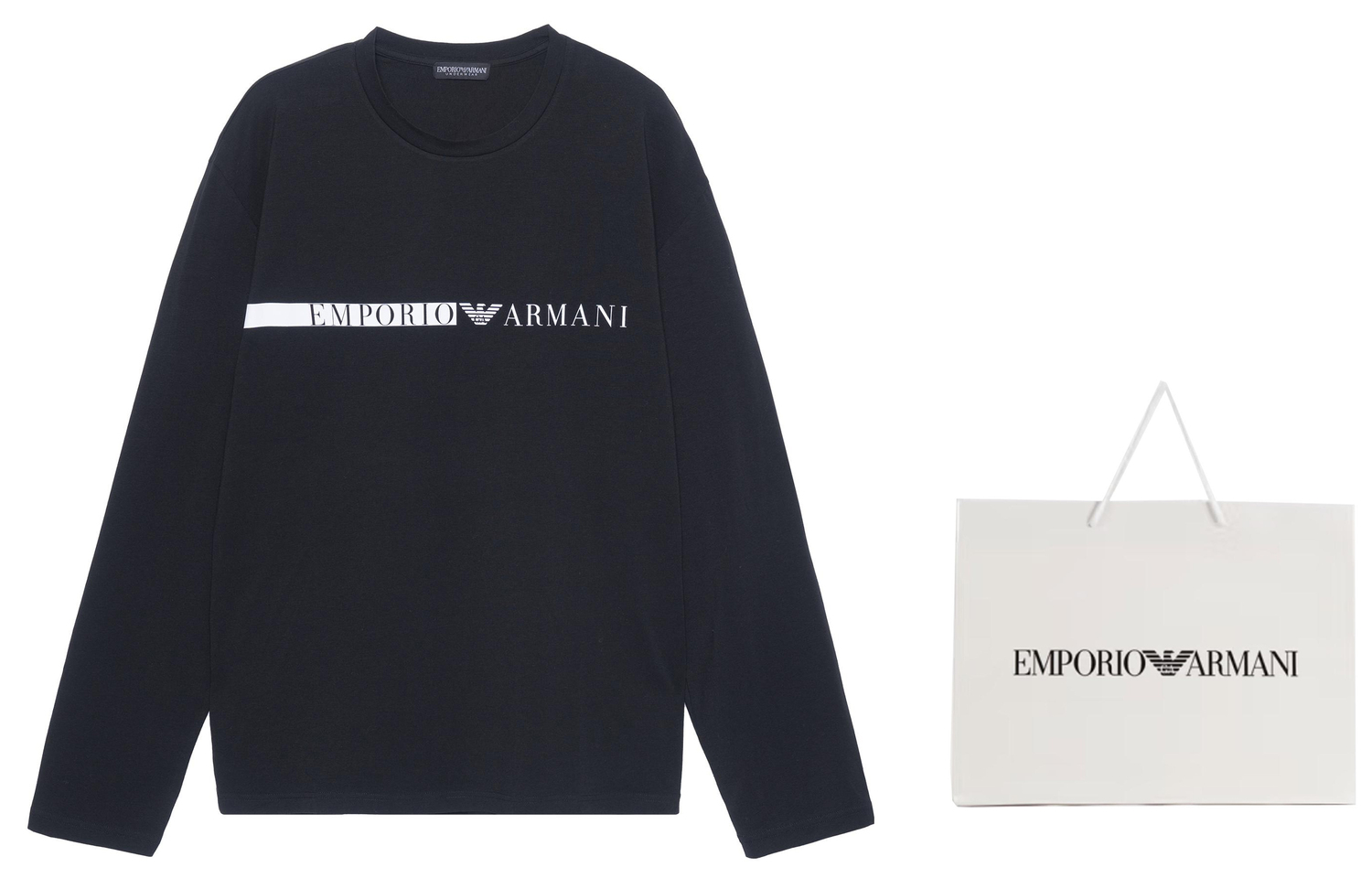 Термобелье мужское черное EMPORIO ARMANI — фото 3