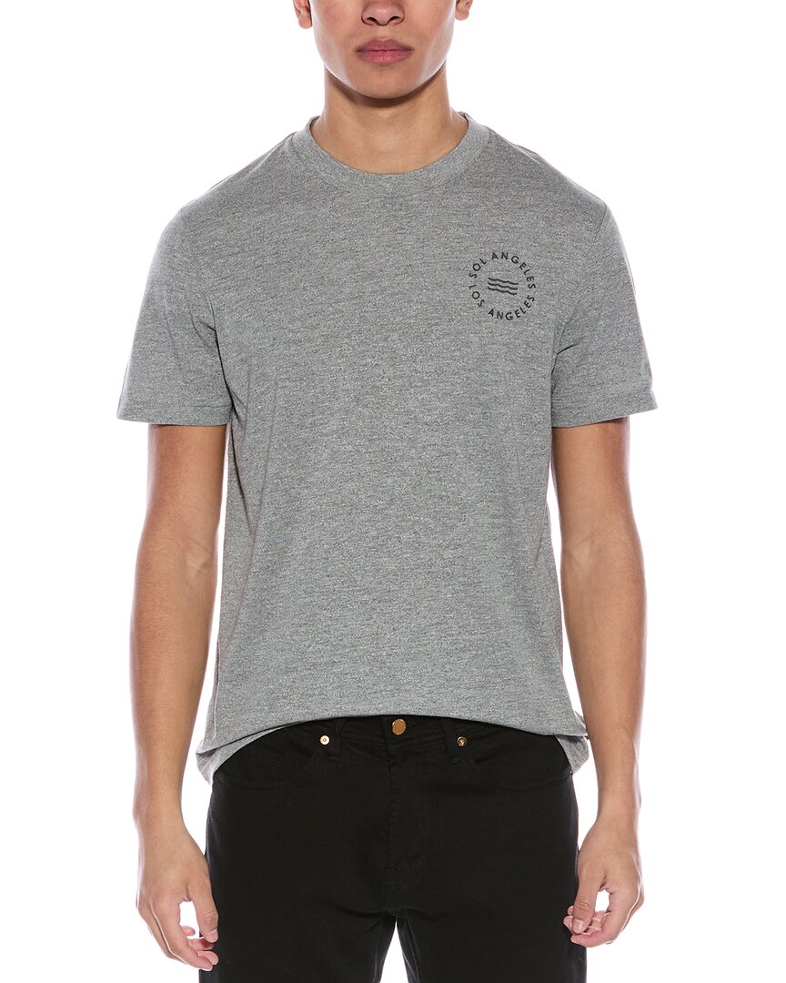 

Футболка Sol Angeles Sol Athletic, цвет heather grey