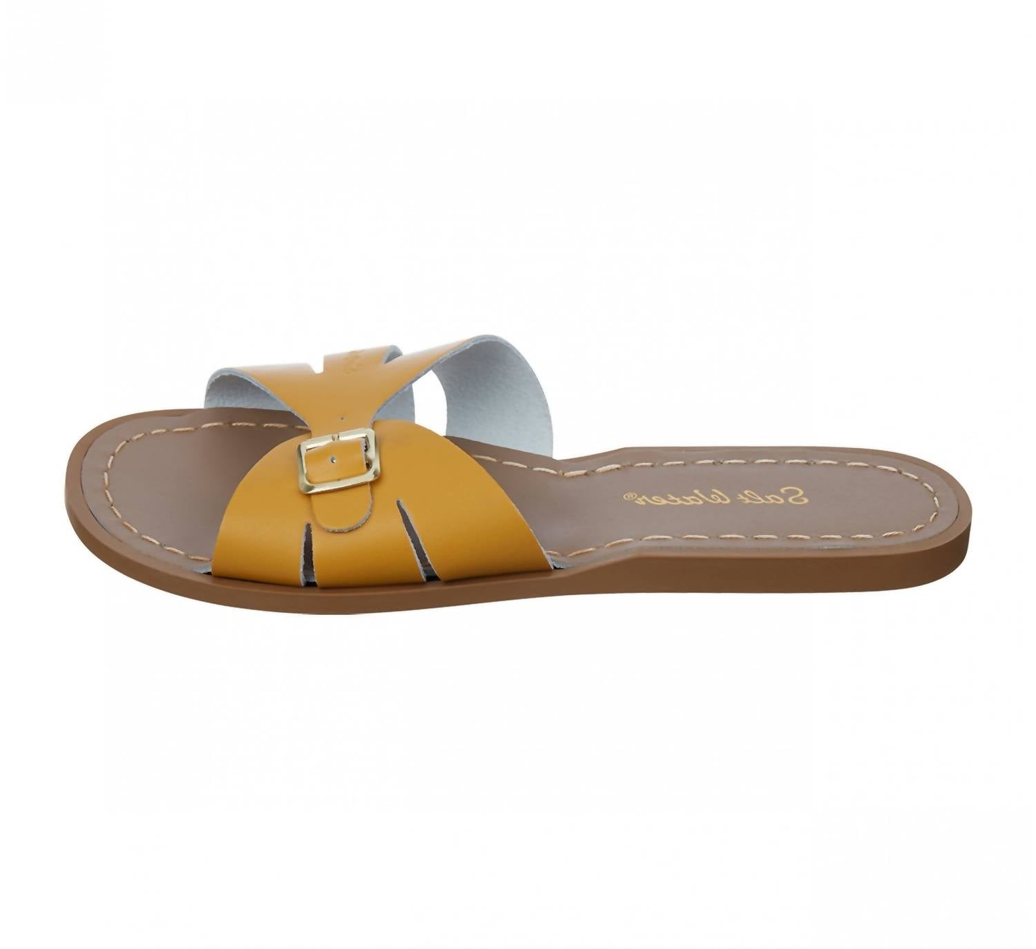 Женские классические шлепанцы Mustard Salt Water Sandals, Mustard — фото 4