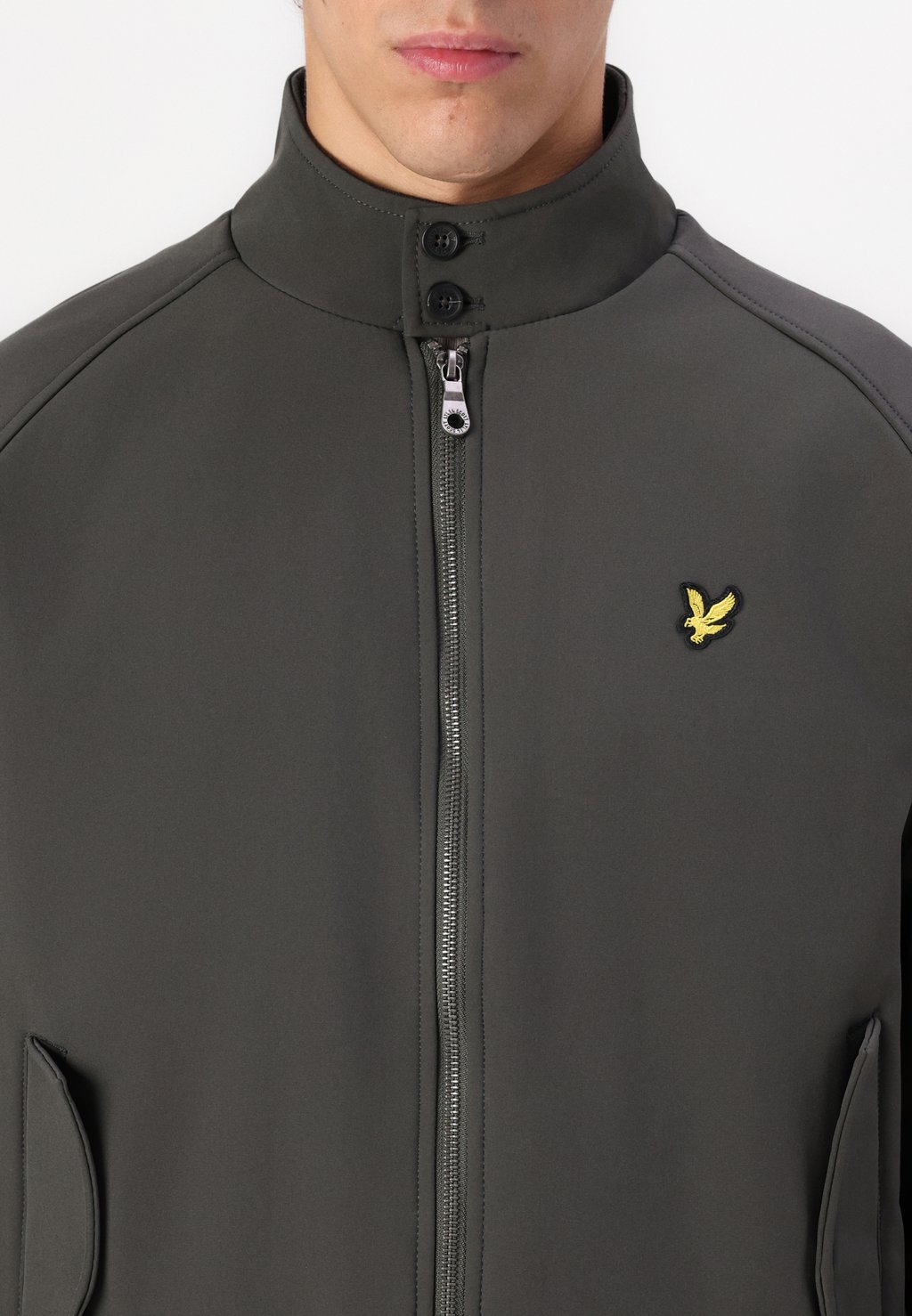 

Легкая куртка HARRINGTON JACKET Lyle & Scott, антрацит