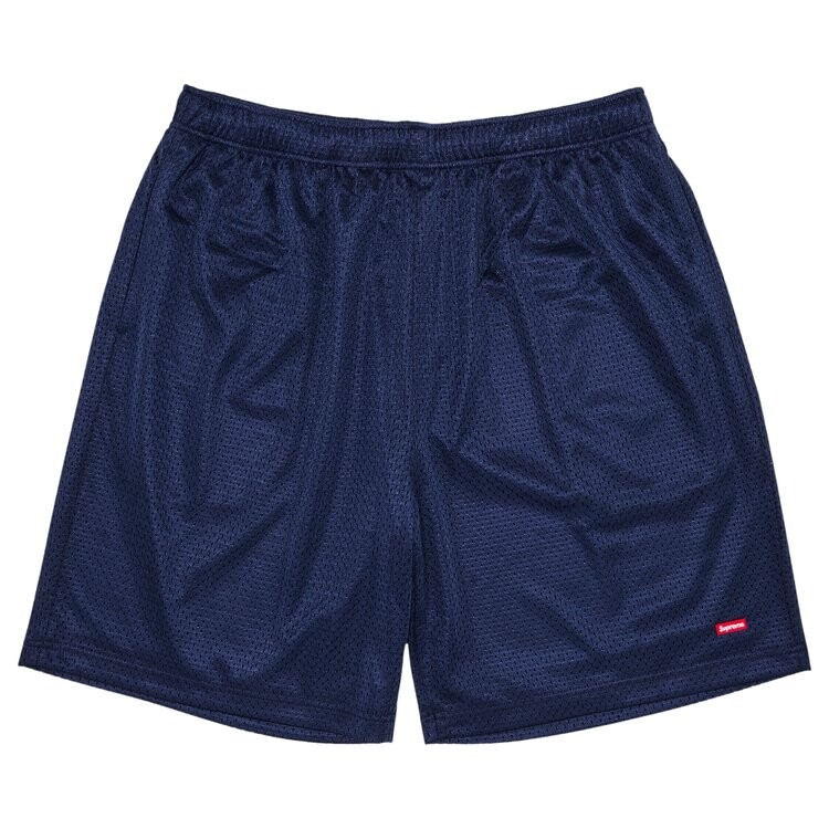 

Шорты Supreme Small Box Baggy Mesh Short, синий