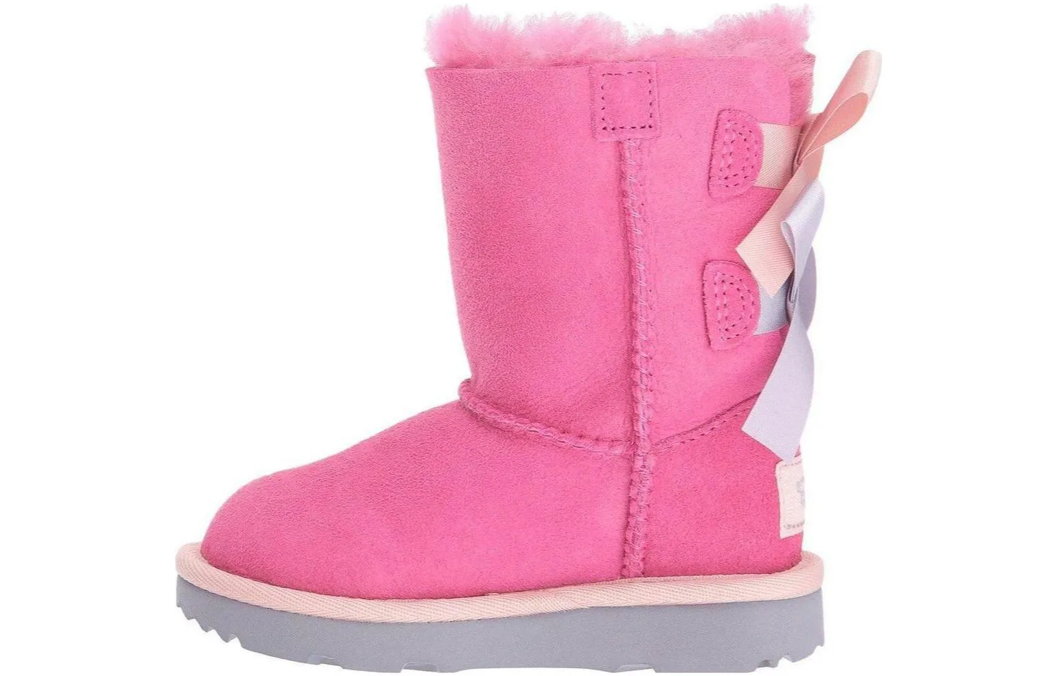 UGG Детские замшевые мягкие и удобные ботинки pink