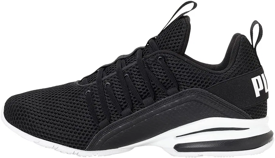 Мужские беговые кроссовки Puma Axelion Rip, Black Puma Black Puma White — фото 2