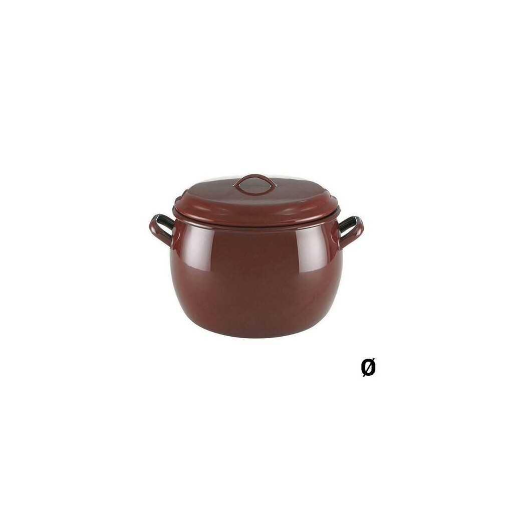 

Кастрюля с крышкой Quid Classic Коричневая эмалированная нержавеющая сталь Quid Размеры: 30 см