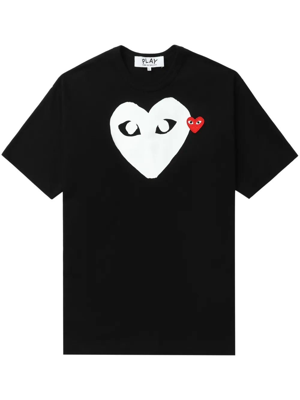 

Футболка с логотипом Comme Des Garçons Play, черный