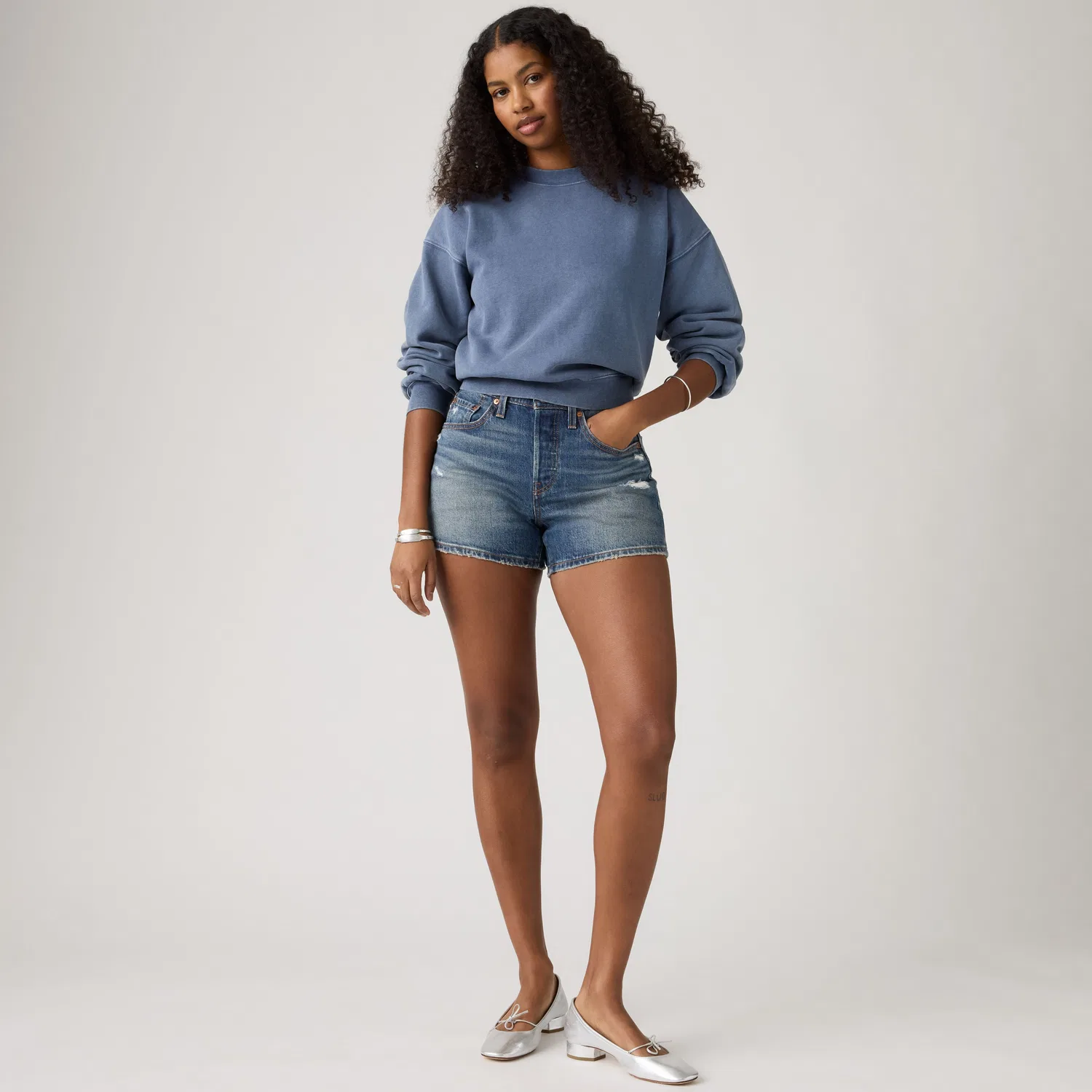 Женские шорты 501 Curve Levi's, Dark Wash