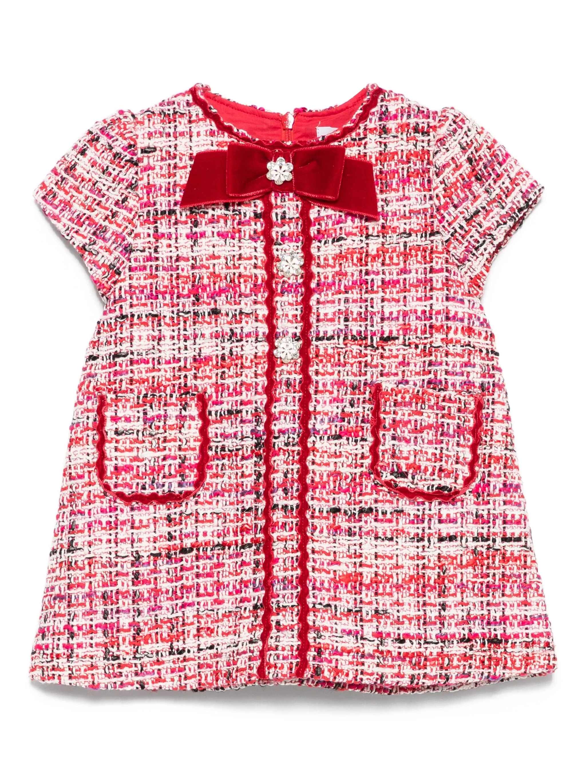 

Платье с бантом Patachou, красный