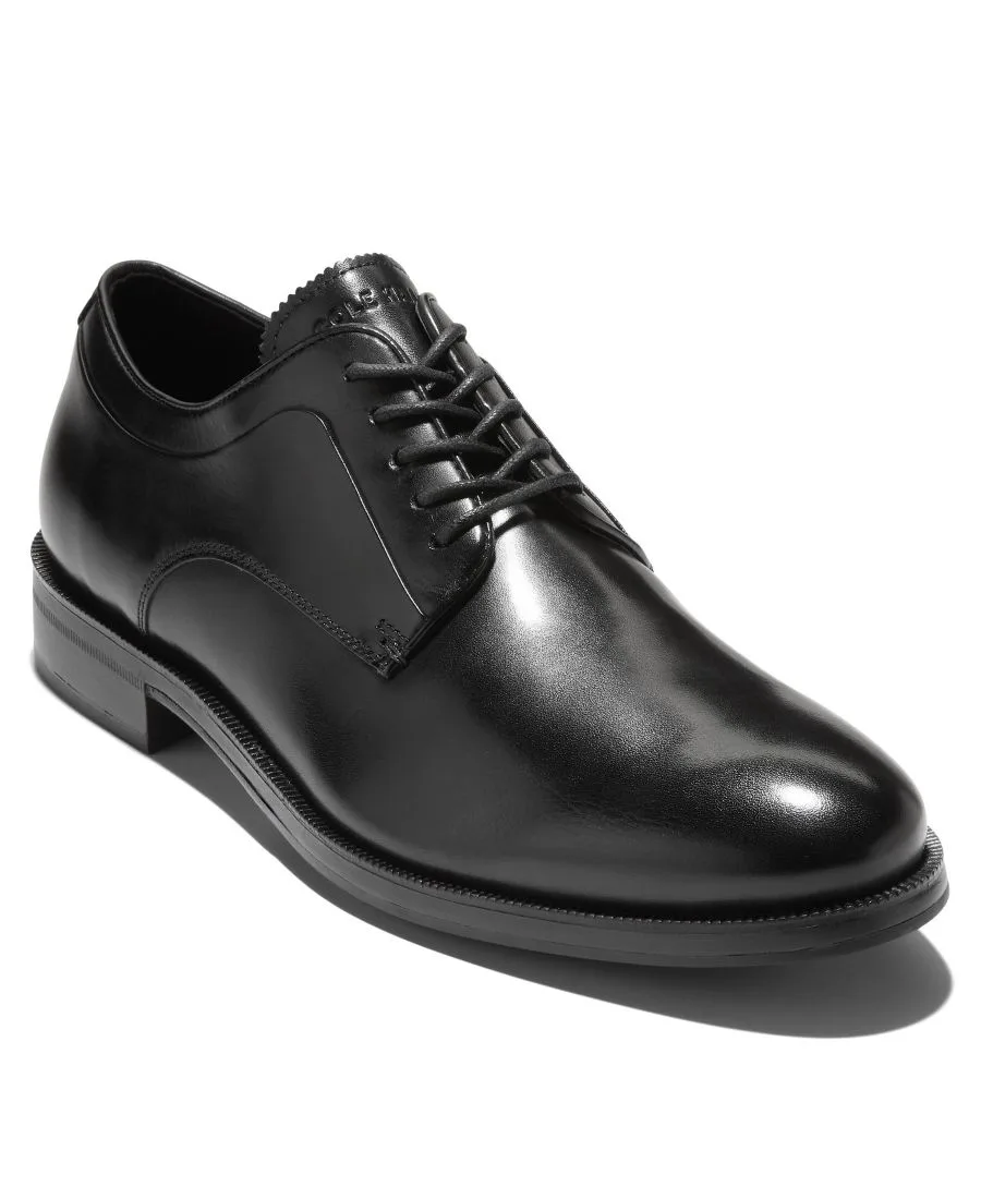 Мужские оксфордские туфли Dean Grand с закругленным носком Cole Haan, черный