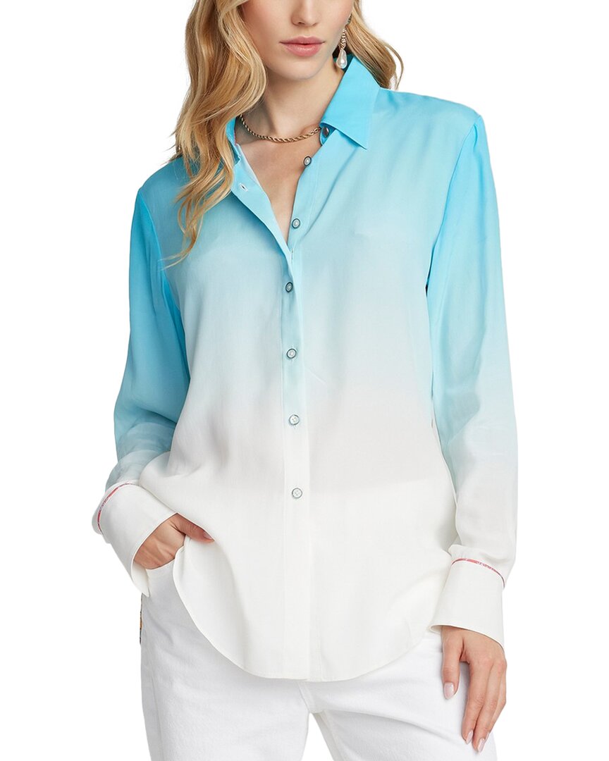 

Рубашка Robert Graham Gabriela из смесового шелка, цвет multi